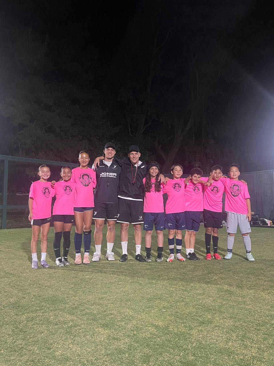 Joner Football San Diego camp training photo 1