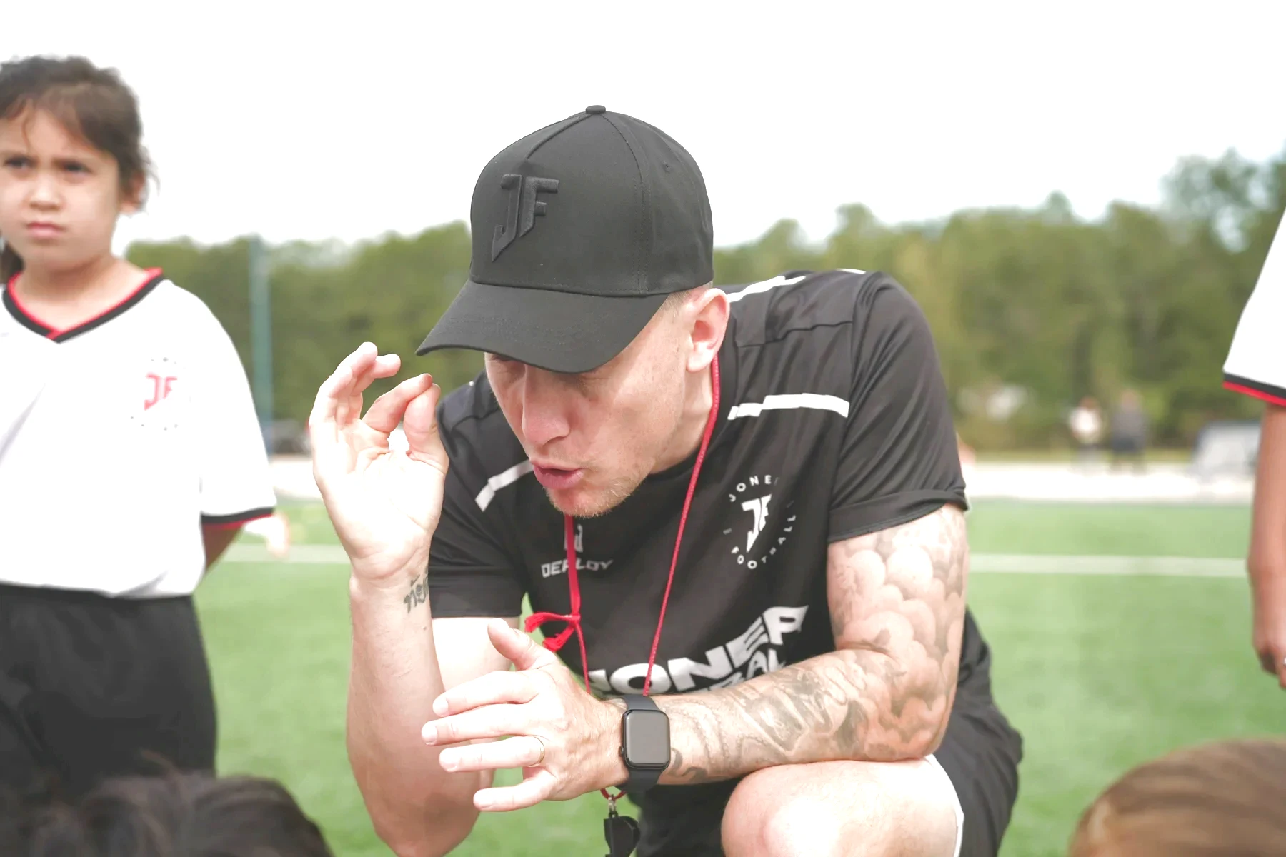 Joner Football coaching the coaches session