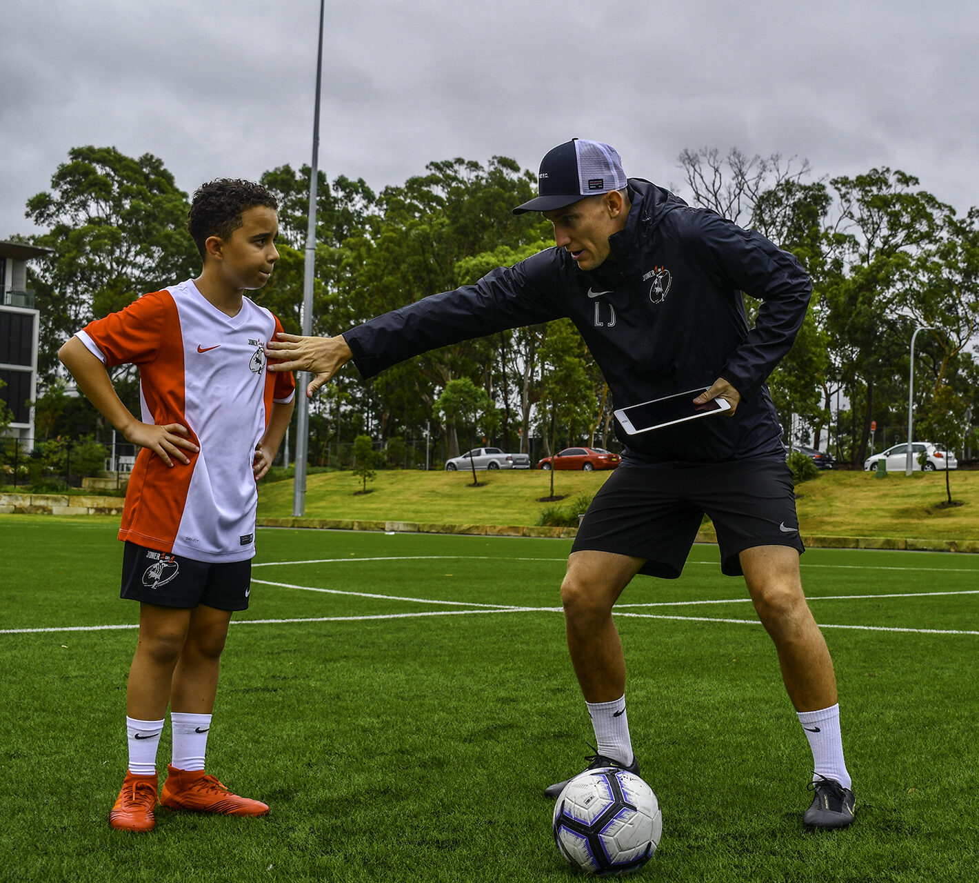JFP players training in Sydney